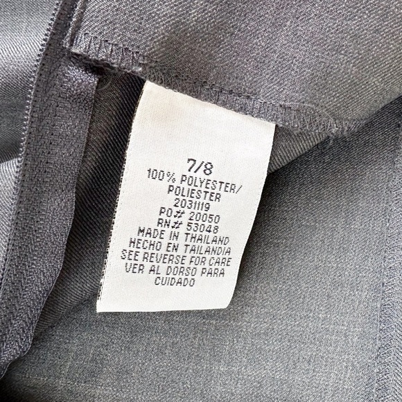 Vintage 2000's Gray Trouser Pants - Picture 6 of 6